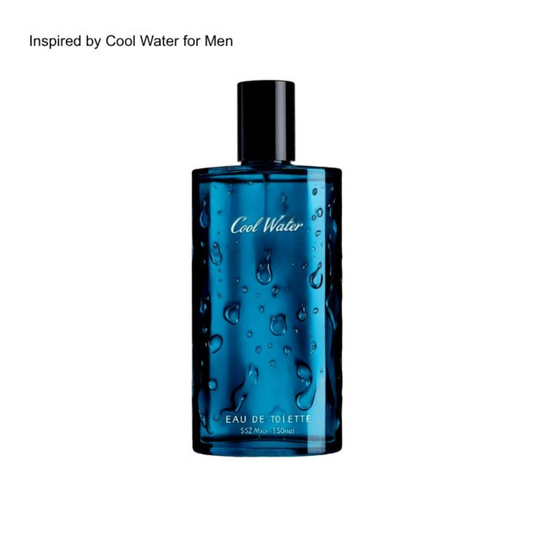 Clone: Wtr for Men Eau de Parfum | Inspired by most loved Davidoff Cool Water for Men | Oceanic Fresh