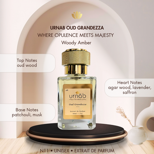 N11 Oud Grandezza Extrait de Parfum - Combo of 50ml + 10ml