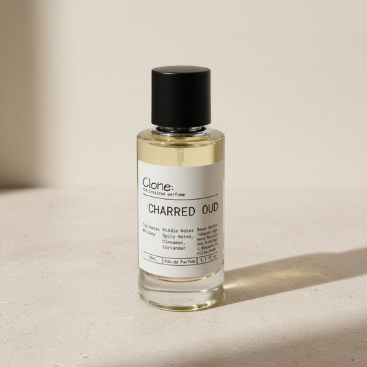 Clone Charred Oud Unisex Eau de Parfum - Dark Smoky Oud & Tobacco Fragrance | Inspired by Tom Ford Tobacco Oud